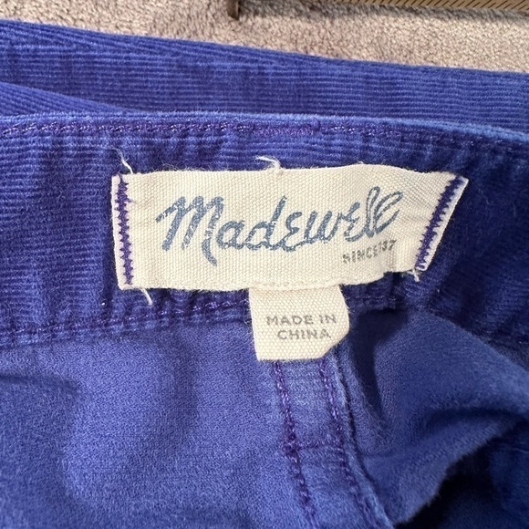 Madewell periwinkle soft floor size 25X 32 long pants - Picture 7 of 7